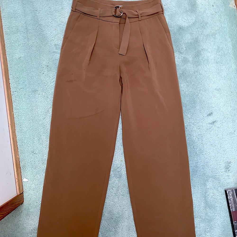 Aritzia Belted Trousers